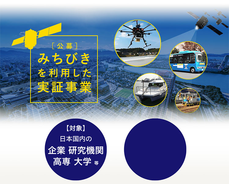 みちびきを利用した実証事業