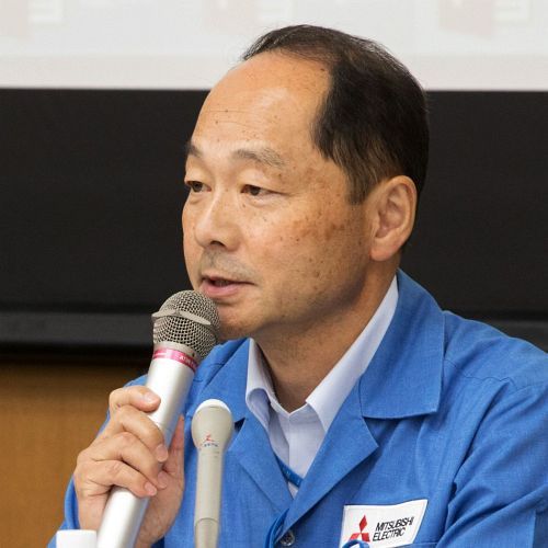 Mr. Okamoto of Mitsubishi Electric Corporation