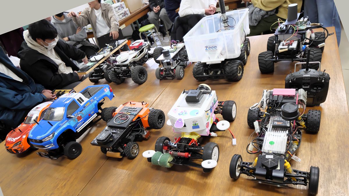 ロボットカー集合写真