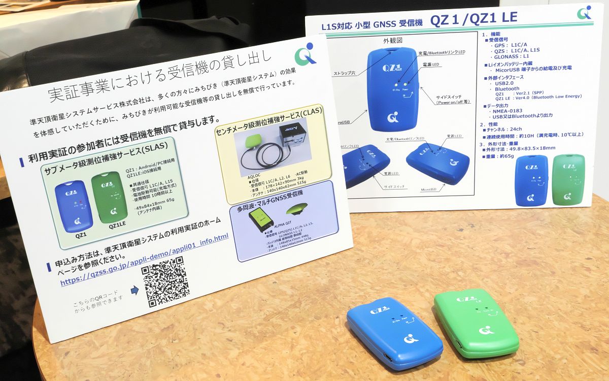 QZ1（左）とQZ1 LE（右）