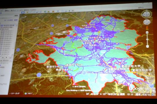 佐藤氏のプレゼン「幸田町における大規模3次元地図整備のご紹介」で使われたスライド
