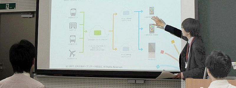 別所氏の講義風景