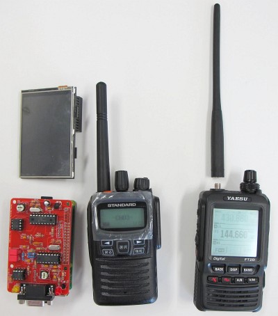 デジタル簡易無線を使う位置情報システム。