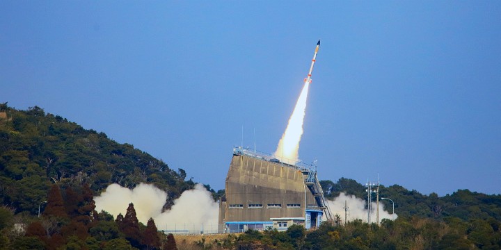 2月3日のSS-520-5号機打ち上げ