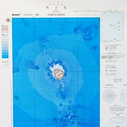 GNSS測量で作成された海底地形図