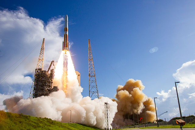 デルタIVロケット 打ち上げ（画像提供：United Launch Alliance）