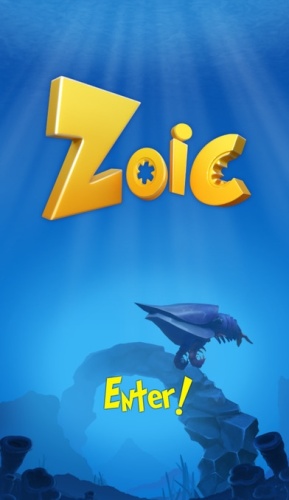 「Zoic」トップ画面